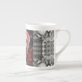 物質に対する心の劣化 ボーンチャイナマグカップ (右)