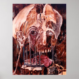 物質に対する心の劣化 ポスター