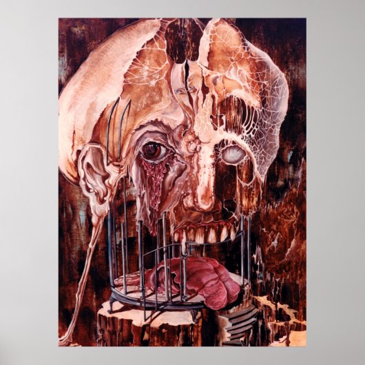 物質に対する心の劣化 ポスター (正面)