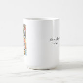 物質のマグの強く美しく可能な女性 コーヒーマグカップ (中央)