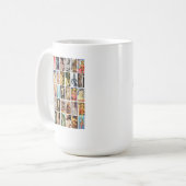 物質のマグの強く美しく可能な女性 コーヒーマグカップ (正面左)