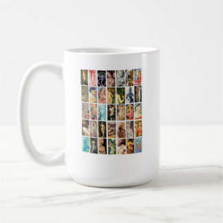 物質のマグの強く美しく可能な女性 コーヒーマグカップ