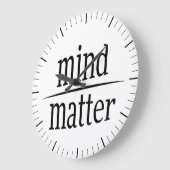 物質の単語のやる気を起こさせる割合に対する注意 ラージ壁時計 (傾斜)