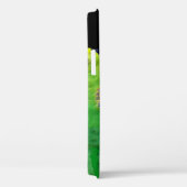 物質の振動グリーンフラクタル女性 Case-Mate iPhoneケース (裏面 / 右)