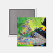 物質の振動 マグネット (正面/裏面)