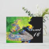 物質の振動，甘い16誕生日パーティー 招待状 (スタンド正面)