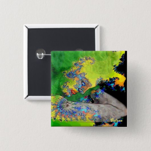 物質の振動 缶バッジ (正面&裏面)