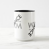 「物質オーバー型枠」 マグカップ (中央)