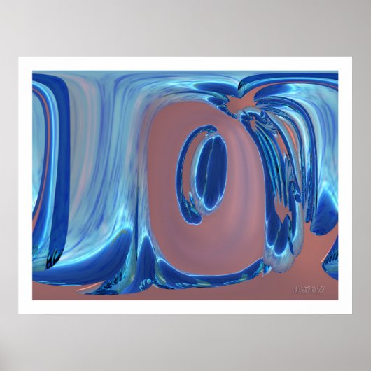 物質ポートレート1 ポスター (正面)