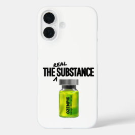 物質実在 – オジプニックパロディ iPhone 16ケース