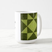 物質的な女の子のQuilterのマグ コーヒーマグカップ (正面右)