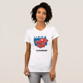 物質的な援助の提供者 Tシャツ (正面フル)