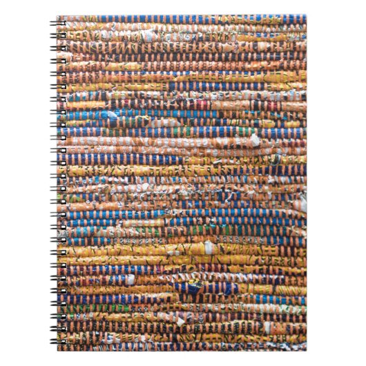 物質的な敷物 ノートブック (正面)