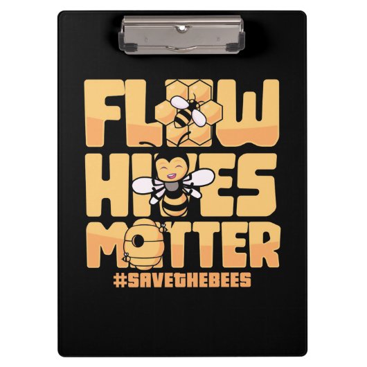 物質蜂を持つフローハイブ クリップボード (正面)