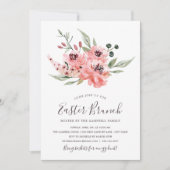 物足りなそうな|イースターのブランチの招待状 招待状 (正面)