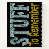 物 ノートブック (裏面)