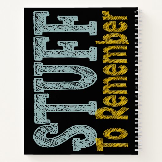 物 ノートブック (裏面)