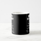 物・フロー・チャートの修正方法 コーヒーマグカップ (中央)