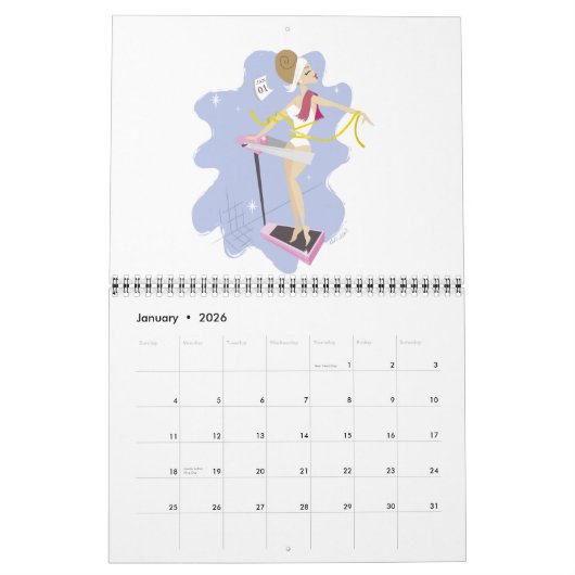 物by Nicole 2012カレンダー カレンダー (1月 2026)