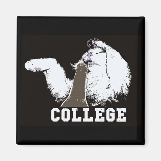 物on my cat – マグネット (正面)