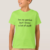 物Tシャツを知る子供へ Tシャツ (正面)