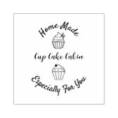 特にあなたのために作られたパーソナライズされた家 ラバースタンプ (インプリント)