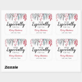 特に台本のために作られたクリスマスグリーン スクエアシール (シート)