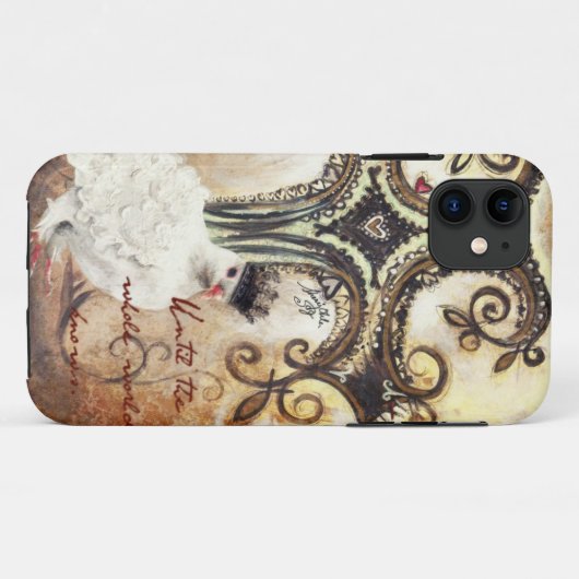 特に吸血鬼日記のためにまで絵を描かれる Case-Mate iPhoneケース (裏面(横))