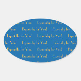 特にYou Sky BlueとWam Yellow 楕円形シール