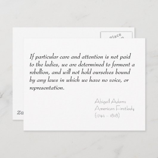 特もし気にに注意を払わない… ポストカード (正面/裏面)