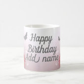 特スタイリッシュ殊ハッピーバースデーマグ コーヒーマグカップ (中央)