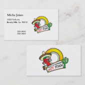 特ダネのぴりっとする赤唐辛子メキシコ 名刺 (正面/裏面)