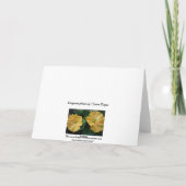 特ダネのバレンタインデーカード シーズンカード (裏面)