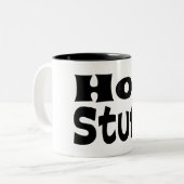 特ダネ、コーヒーのマグ、茶マグ ツートーンマグカップ (正面左)