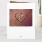 特パーソナライズされた殊80誕生日パパ カード (裏面)