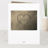 特パーソナライズされた殊90誕生日パパ カード (裏面)