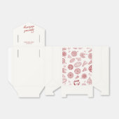 特別おもしろい配送ピザベビーシャワー フェイバーボックス (折り畳みなし)