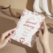 特別おもしろい配送ピザベビーシャワー