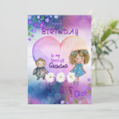 特別お洒落おばあちゃんの誕生日カード シーズンカード (スタンド正面)