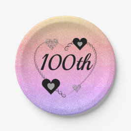 特別かわいらしパーティープレート100位 ペーパープレート
