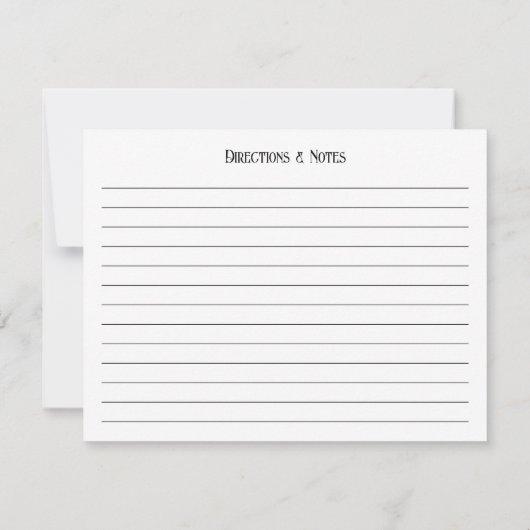 特別かわいらしブライダルシャワーレシピ (裏面)