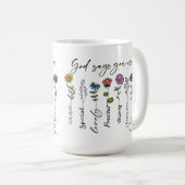 特別だと言う神 コーヒーマグカップ (正面右)