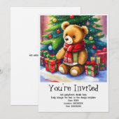 特別なあなたへのクリスマスパーティー招待状 招待状 (正面/裏面)