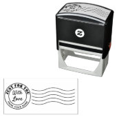 特別なあなたへ 愛を込めて 郵便印スタンプ お名前 セルフインキングスタンプ (インサイチュ)