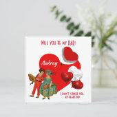 特別なあなたへ 私のパートナーになってくれる? BAE (Boo/恋人) ガール ボーイ バルーン (スタンド正面)