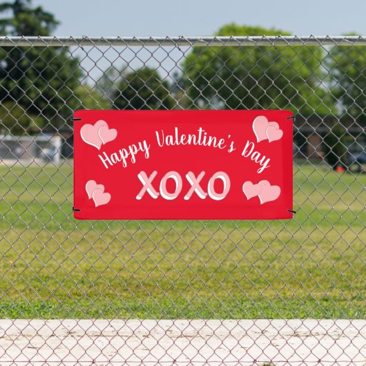 特別なあなたへ XOXO バレンタインデー 横断幕 (インサイチュ)