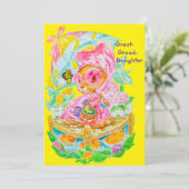 特別なひ孫のイースター・グリーティング シーズンカード (スタンド正面)