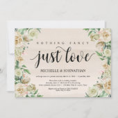 特別なものではない、ふたりの結婚式の招待状 招待状 (正面)