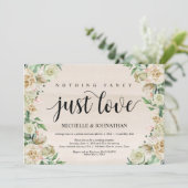 特別なものではない、ふたりの結婚式の招待状 招待状 (スタンド正面)