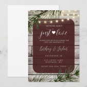 特別なものは何もない、ただ愛の招待 招待状 (正面/裏面)